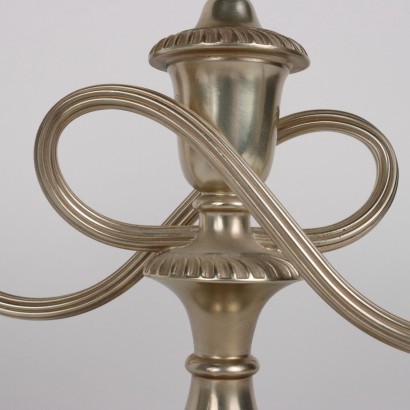 Pair of Pampalon Silver Candelabra