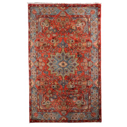 Tapis Mosul Ancien Coton Laine Noeud Gros Iran Iran 252 x 156 cm