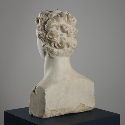 A Herm of a Young Man in Marble,A Herm of a Young Man in Marble