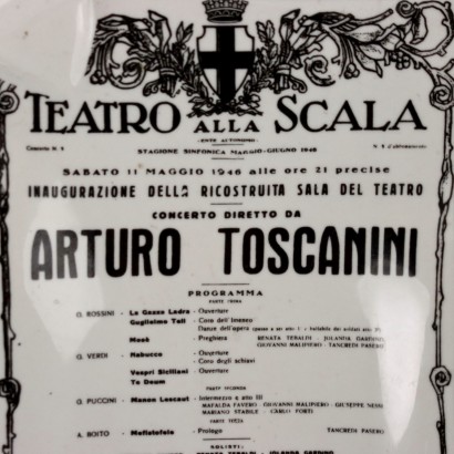 Soucoupe Teatro alla Scala Piero Fornase,Piero Fornasetti,Piero Fornasetti,Piero Fornasetti,Piero Fornasetti