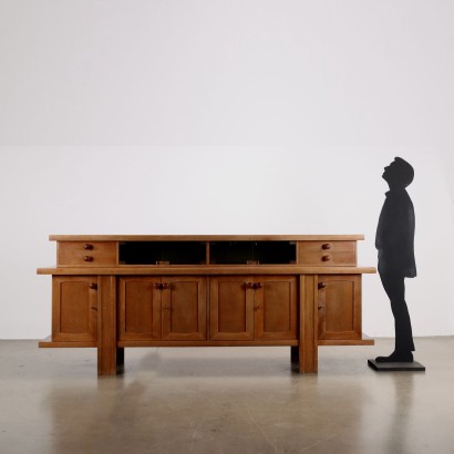 Mobiles Sideboard aus den 60er Jahren