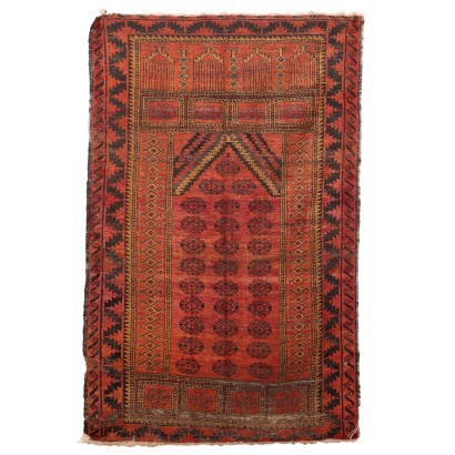 Tapis Beluchi Ancien Laine Noeud Fin Iran 161 x 103 cm