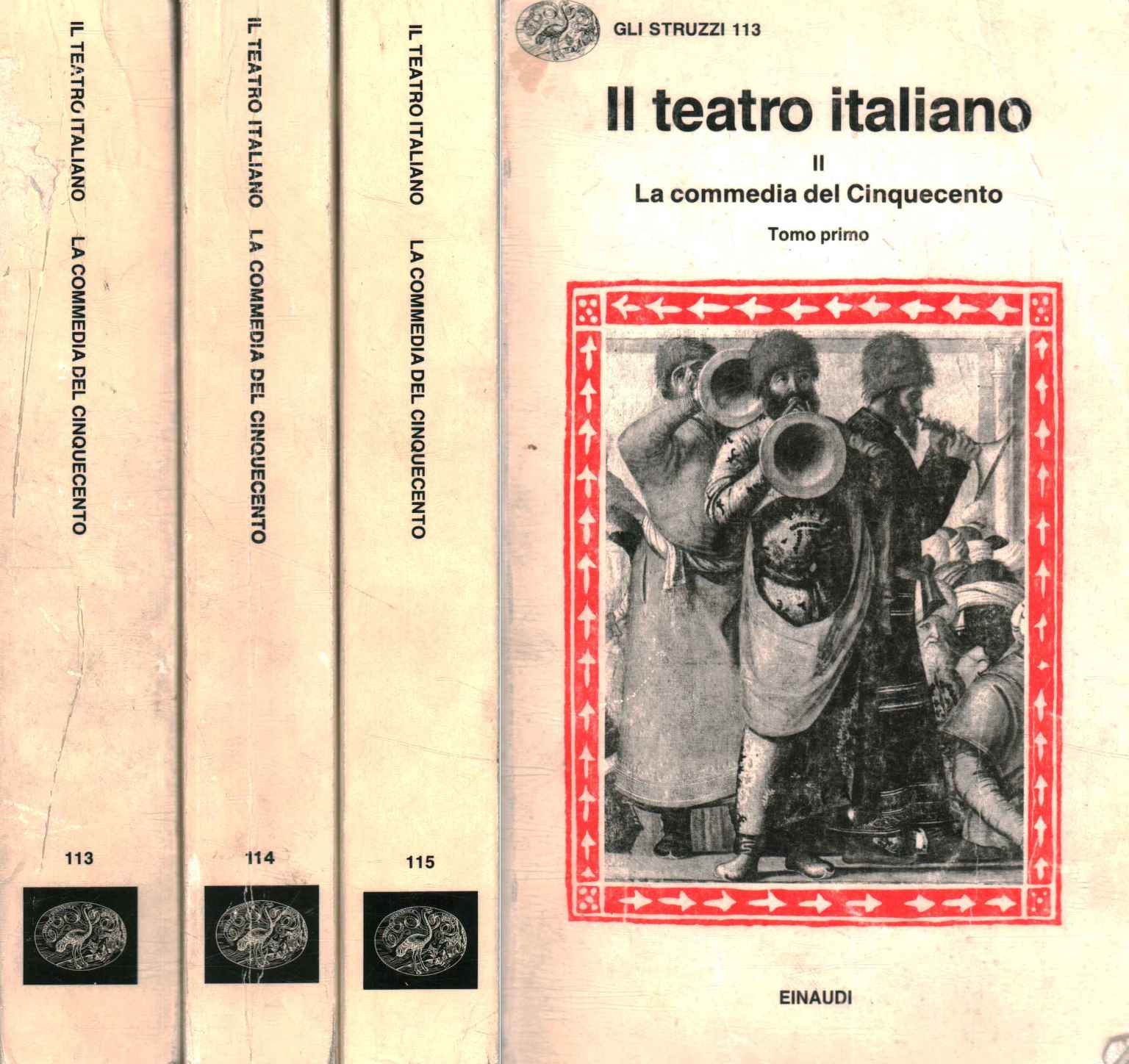 Le théâtre italien II (3 volumes) La