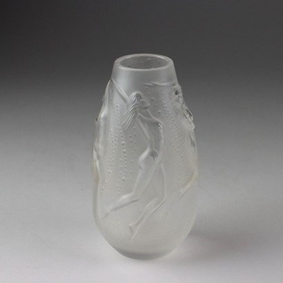 Vase Simple Fleur Lalique Modèle Nymphes