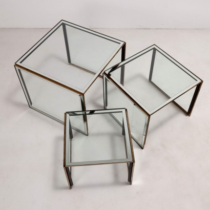 Set of 3 Coffee Tables, Set of 3 Coffee Tables from the 60s