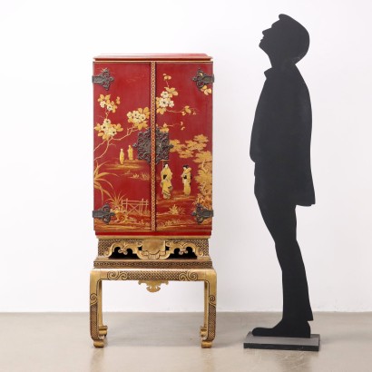 Mueble chino, mueble bar estilo Chinoiserie