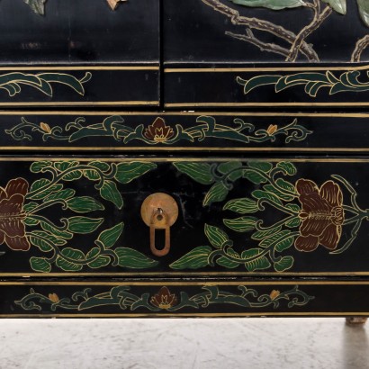 Table de chevet, table de chevet Chinoiserie