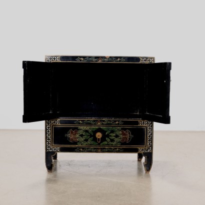 Table de chevet, table de chevet Chinoiserie