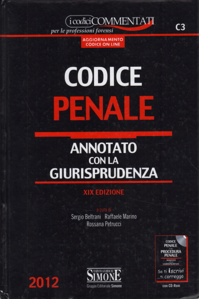 Codice penale, Sergio Beltrani Raffaele Marino Rossana Petrucci