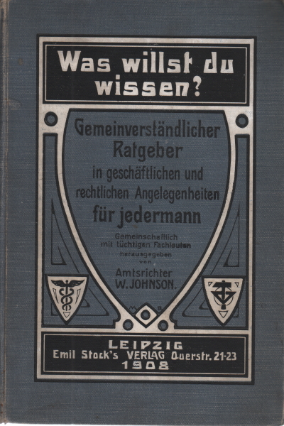 Was willst du wissen?, A. W. Johnson