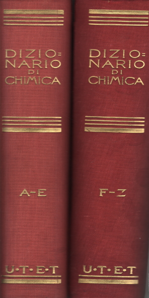 Dictionary of general and industrial chemistry (2 vo, Michele Giua Clara Lollini