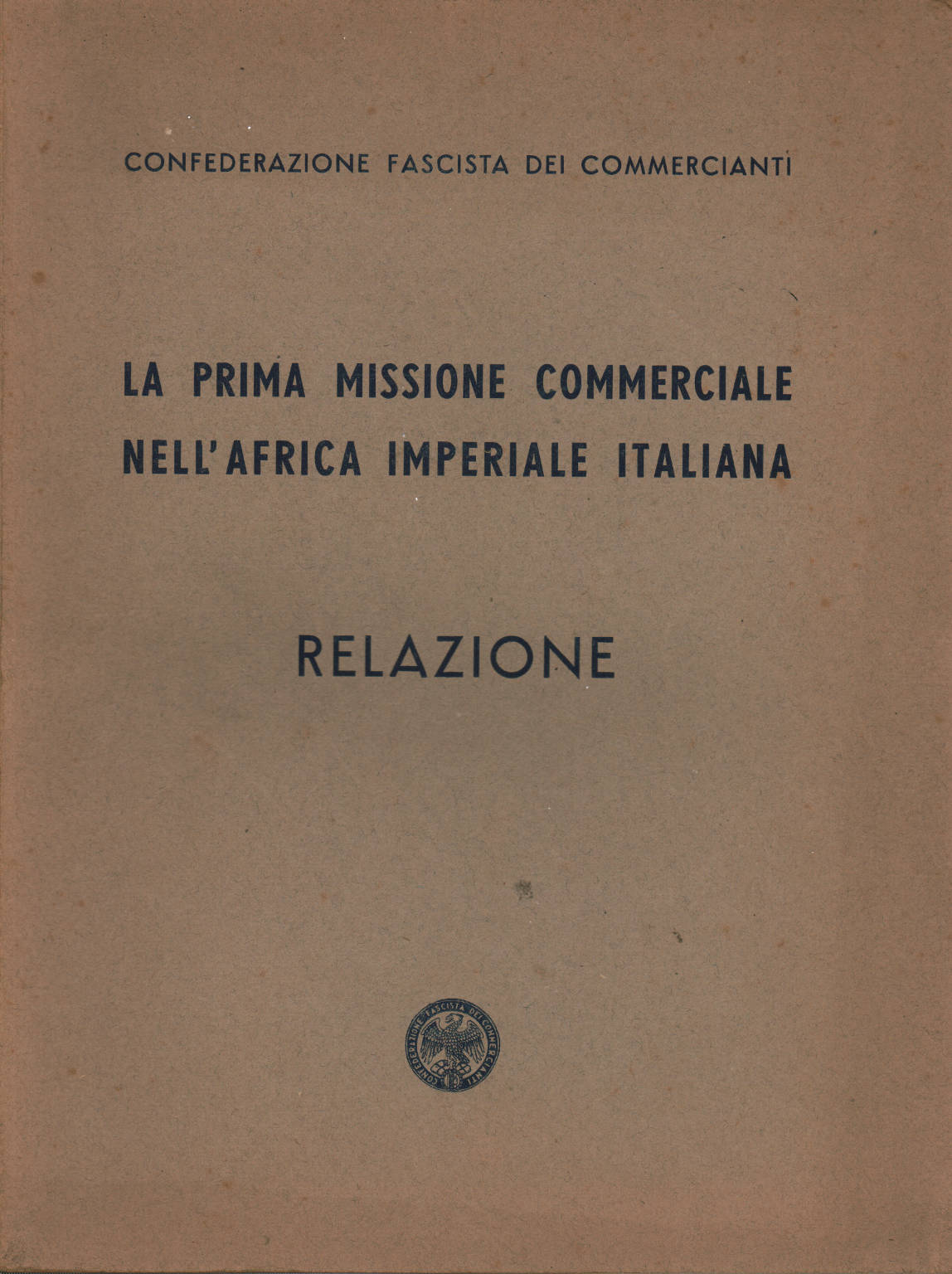 La primera misión comercial en África Imperia, AA.VV