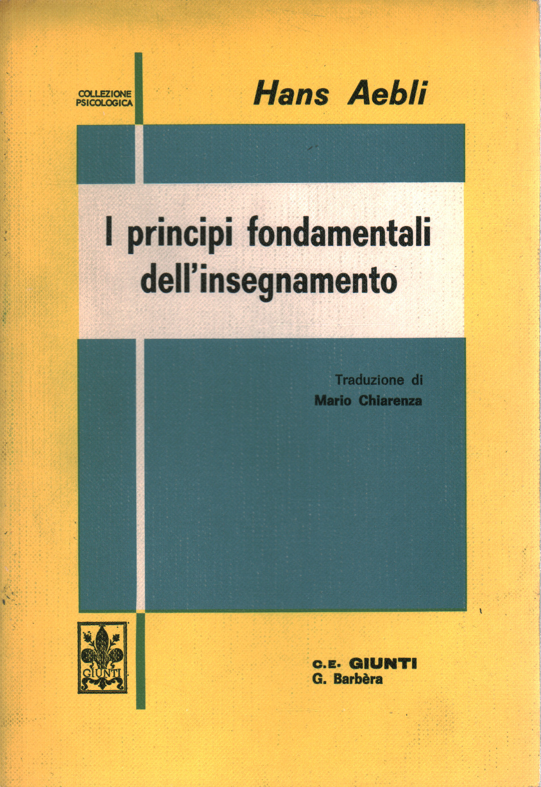 Les principes fondamentaux dell ' enseignement, de la s.un.