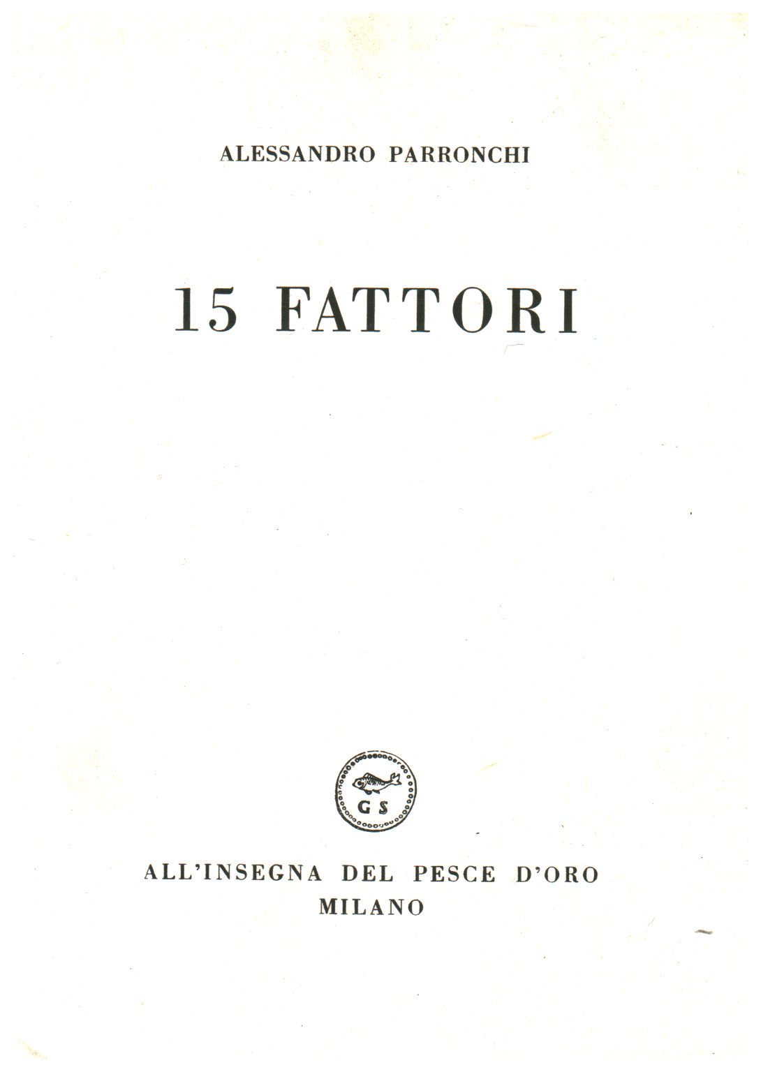 15 fattori, s.a.