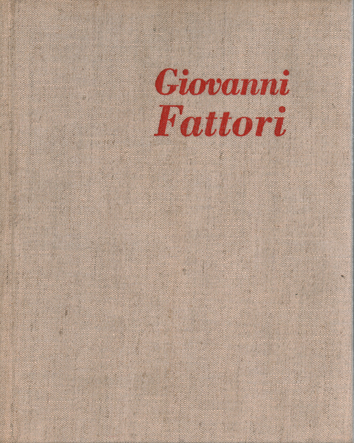 Giovanni Fattori, s.un.