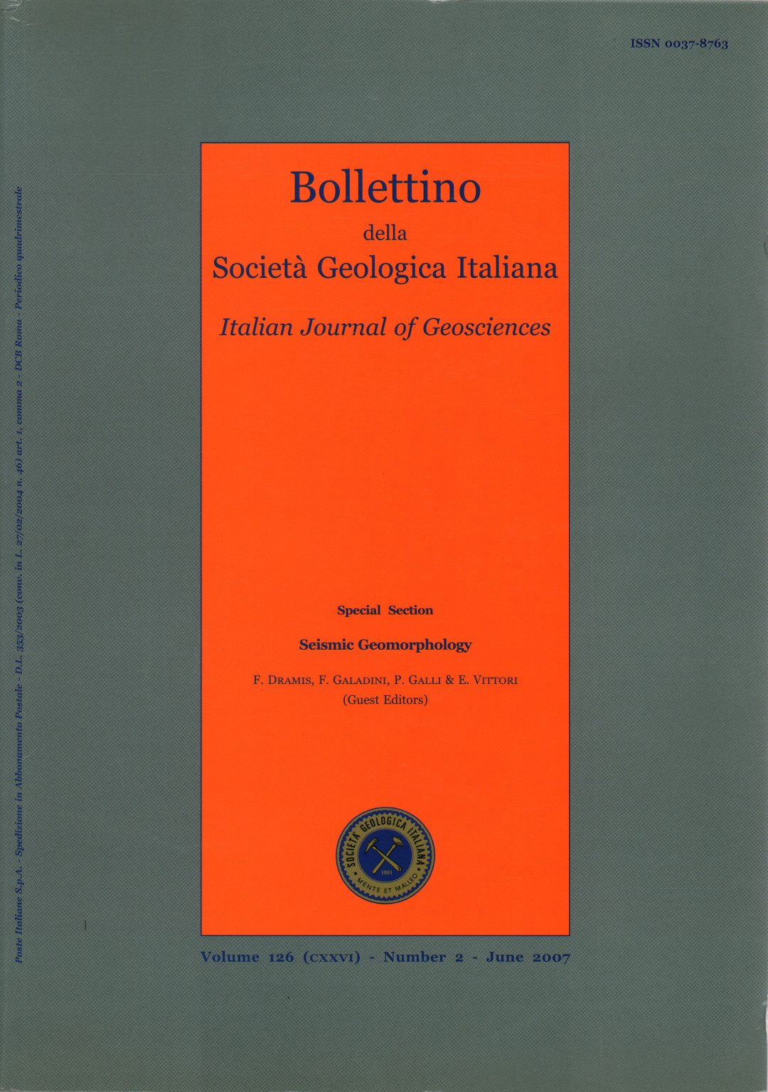 Bulletin de la Société Géologique de l'italien-Ita, s.un.