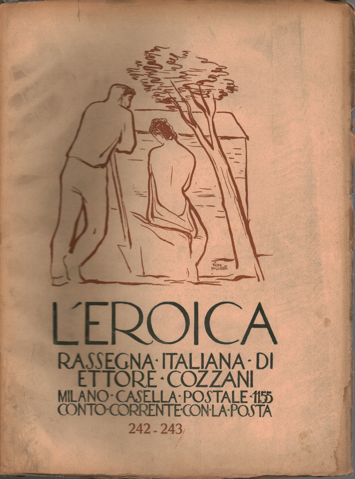 L'héroïque. Rassegna italiana di Ettore Cozzani. Ann, s.un.