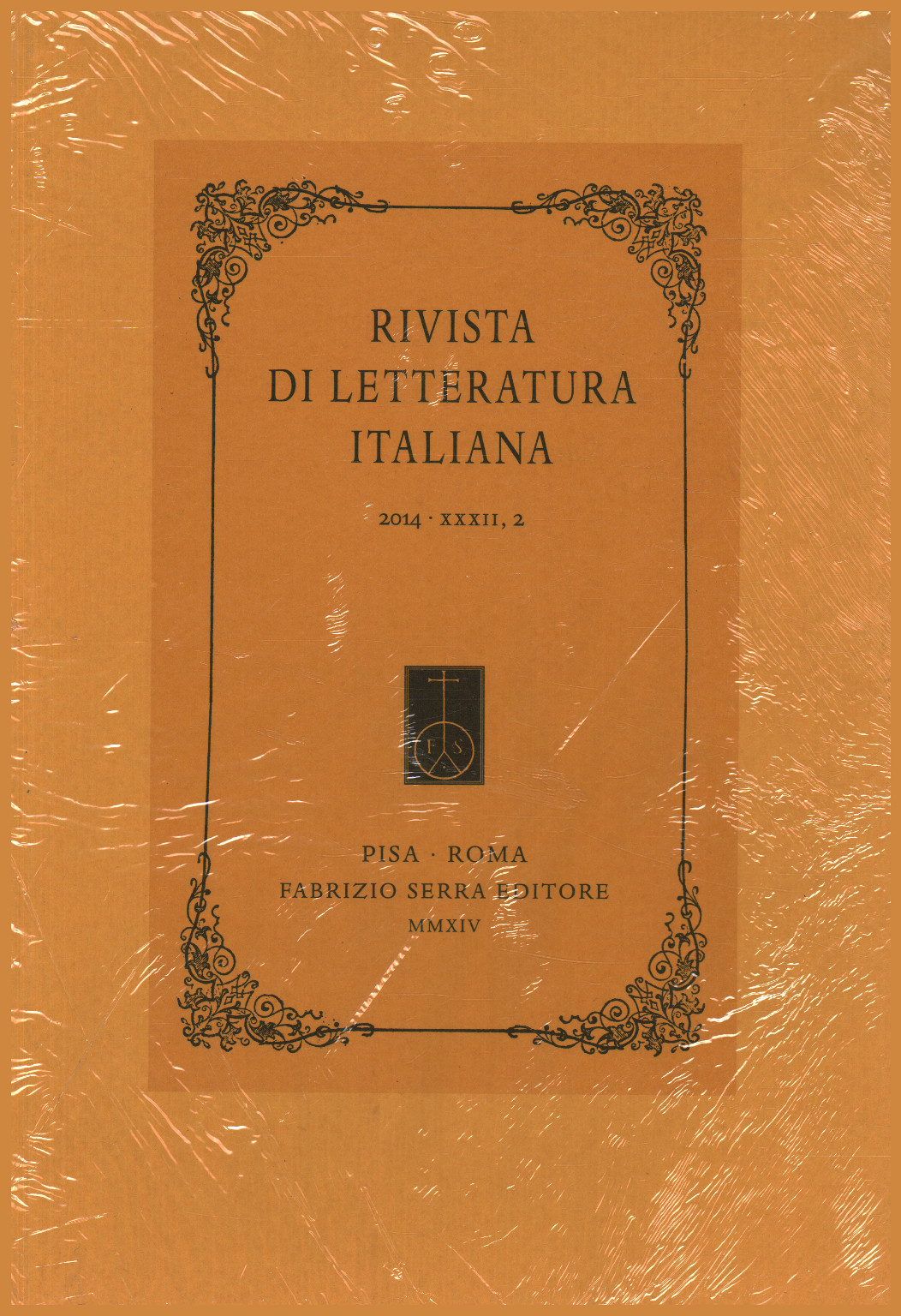 Rivista di letteratura italiana 2014,XXXII,2, s.a.