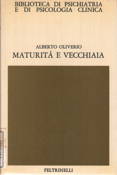 La maturité et la vieillesse, Alberto Oliverio