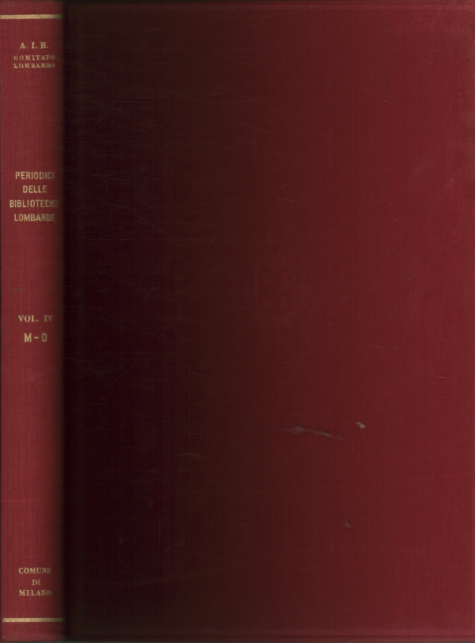 Katalog der Zeitschriften der lombardischen Bibliotheken., AA.VV