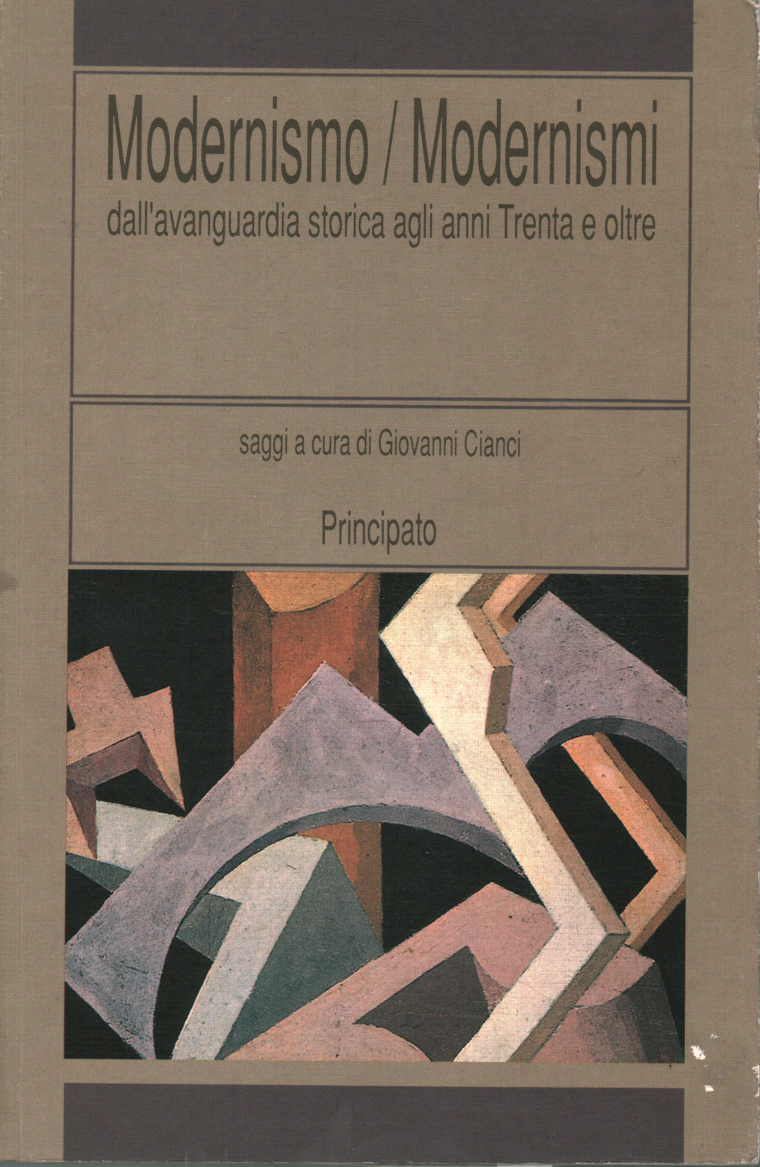 Modernismo / Modernismi, Giovanni Cianci