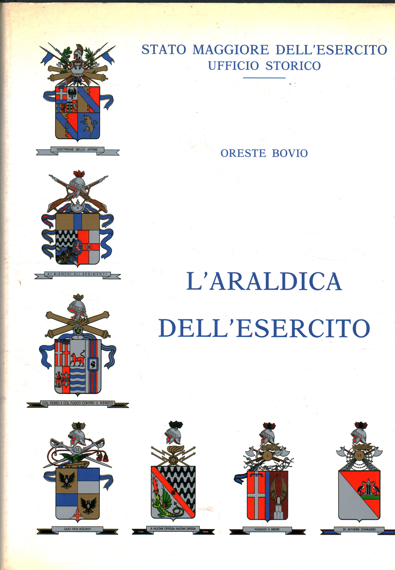 L'héraldique de l'armée, Oreste Bovio