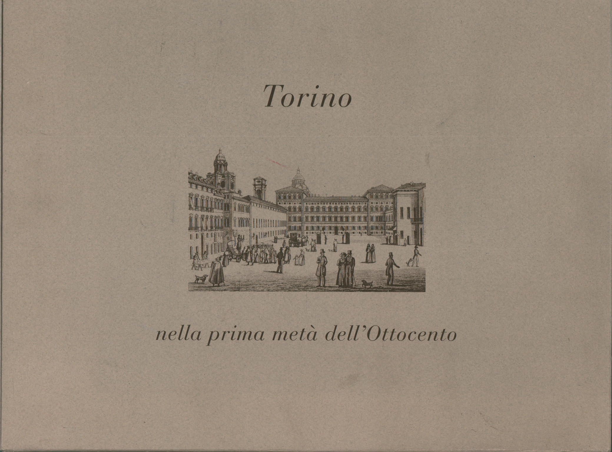 Turin in the first half of the nineteenth century and the vedut, Ada Peyrot