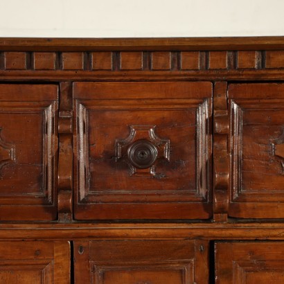 Baroque Sideboard Walnut - Italy XVII Century