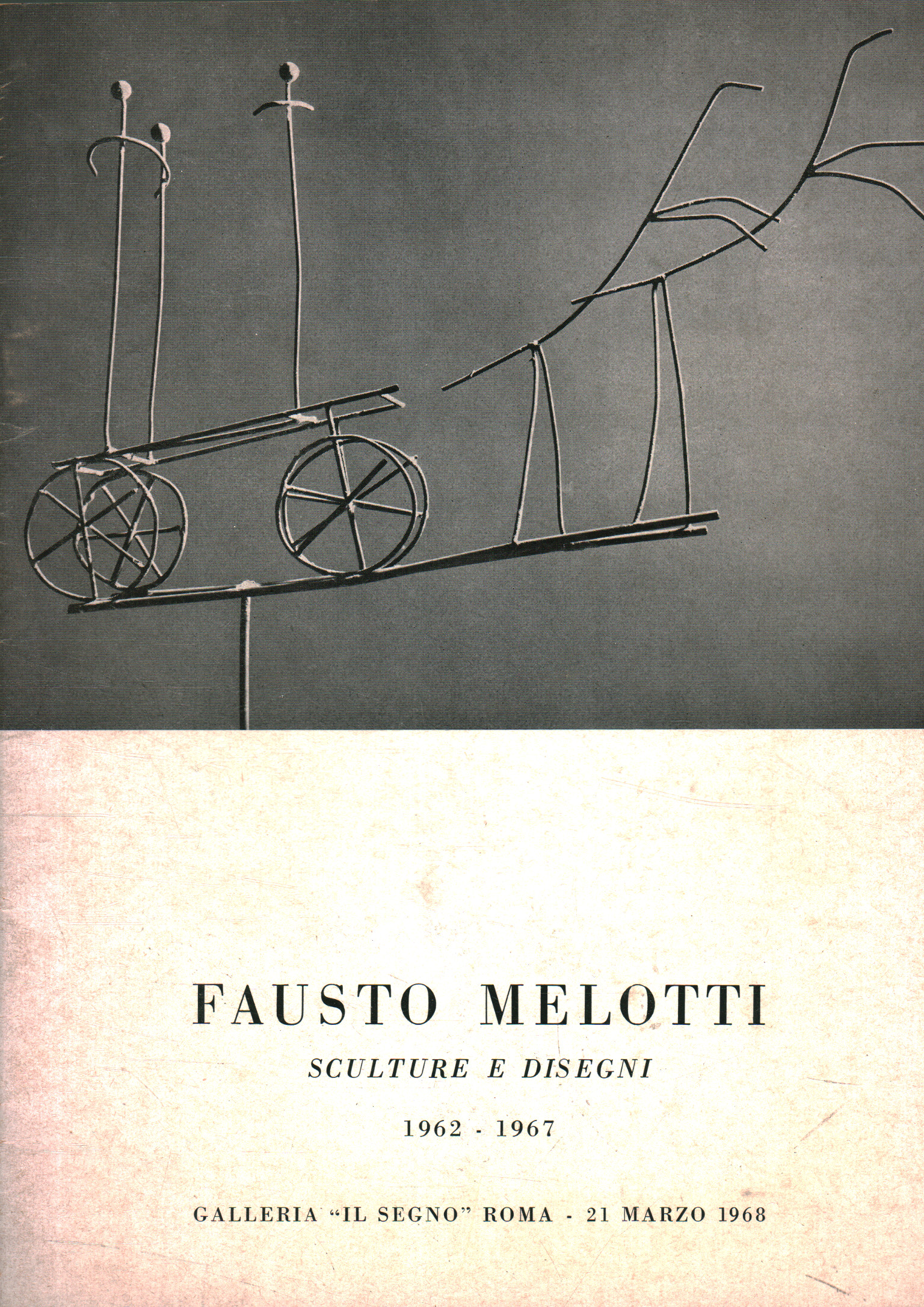 Fausto Melotti. Sculptures et dessins 1962-