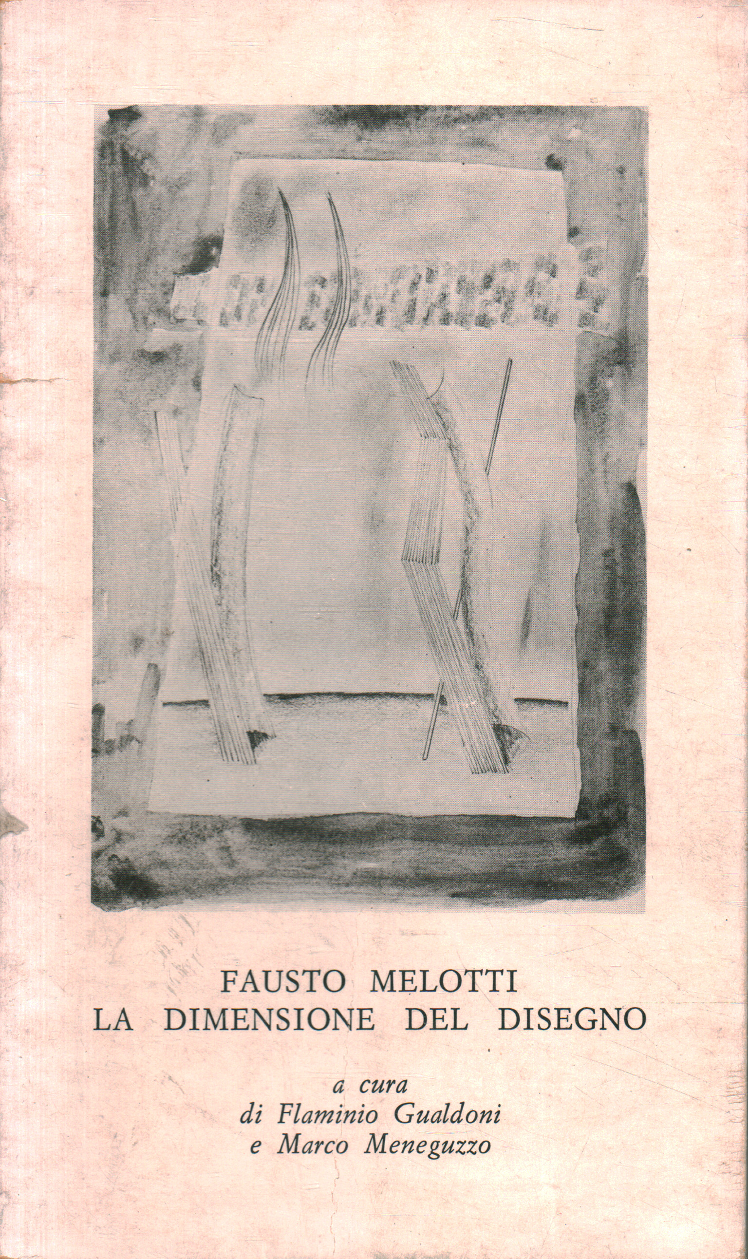 Fausto Melotti. The size of the drawing