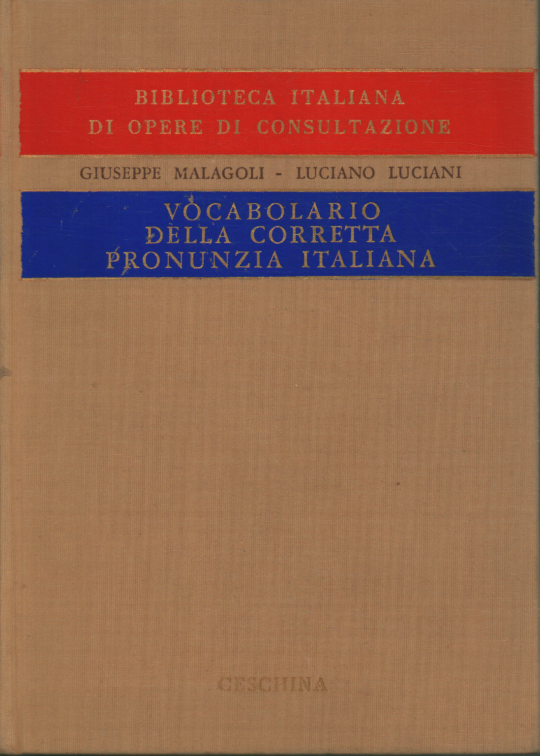 Books - Encyclopedias - Dictionaries, Vocabulary of correct Italian pronunciation