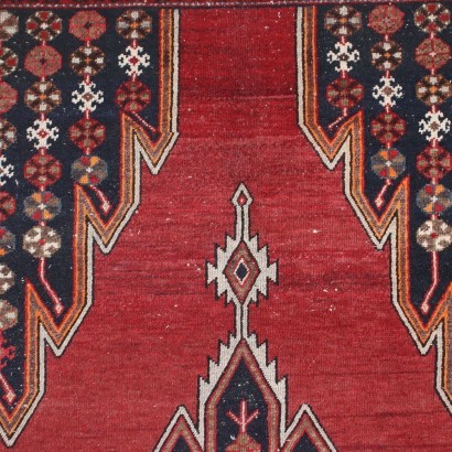 Tapis Mazlagan Laine Coton Perse Années 60-70