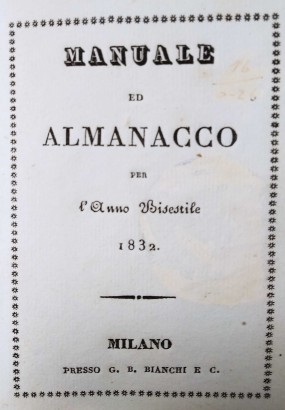 Manuel et almanach de l'Année