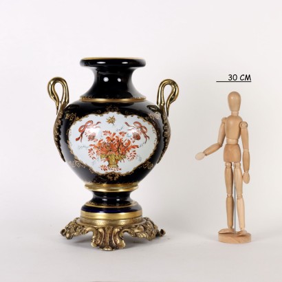 Vase Man. Richelieu Céramique Italie XX Siècle