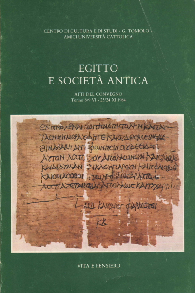 Egipto y la sociedad antigua.