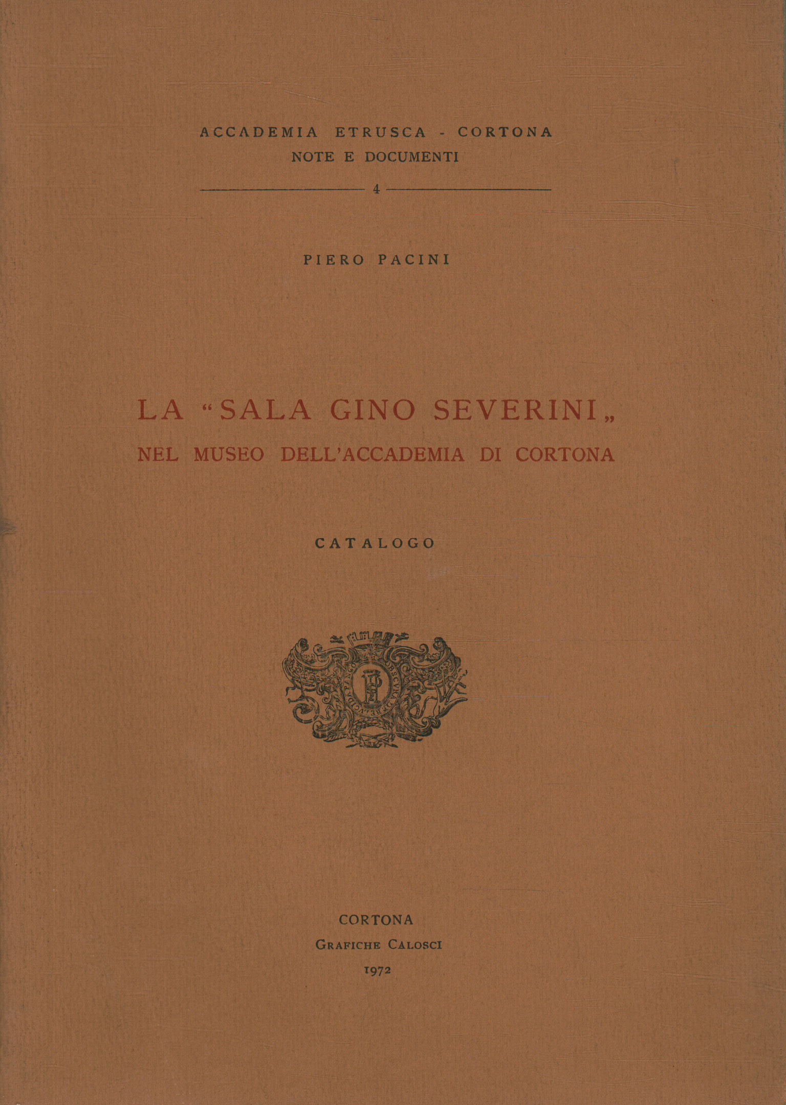 La Sala Gino Severini nel Museo dell0a