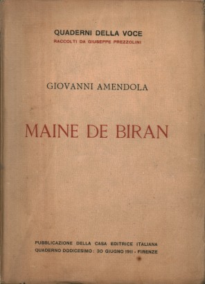 Maine De Biran