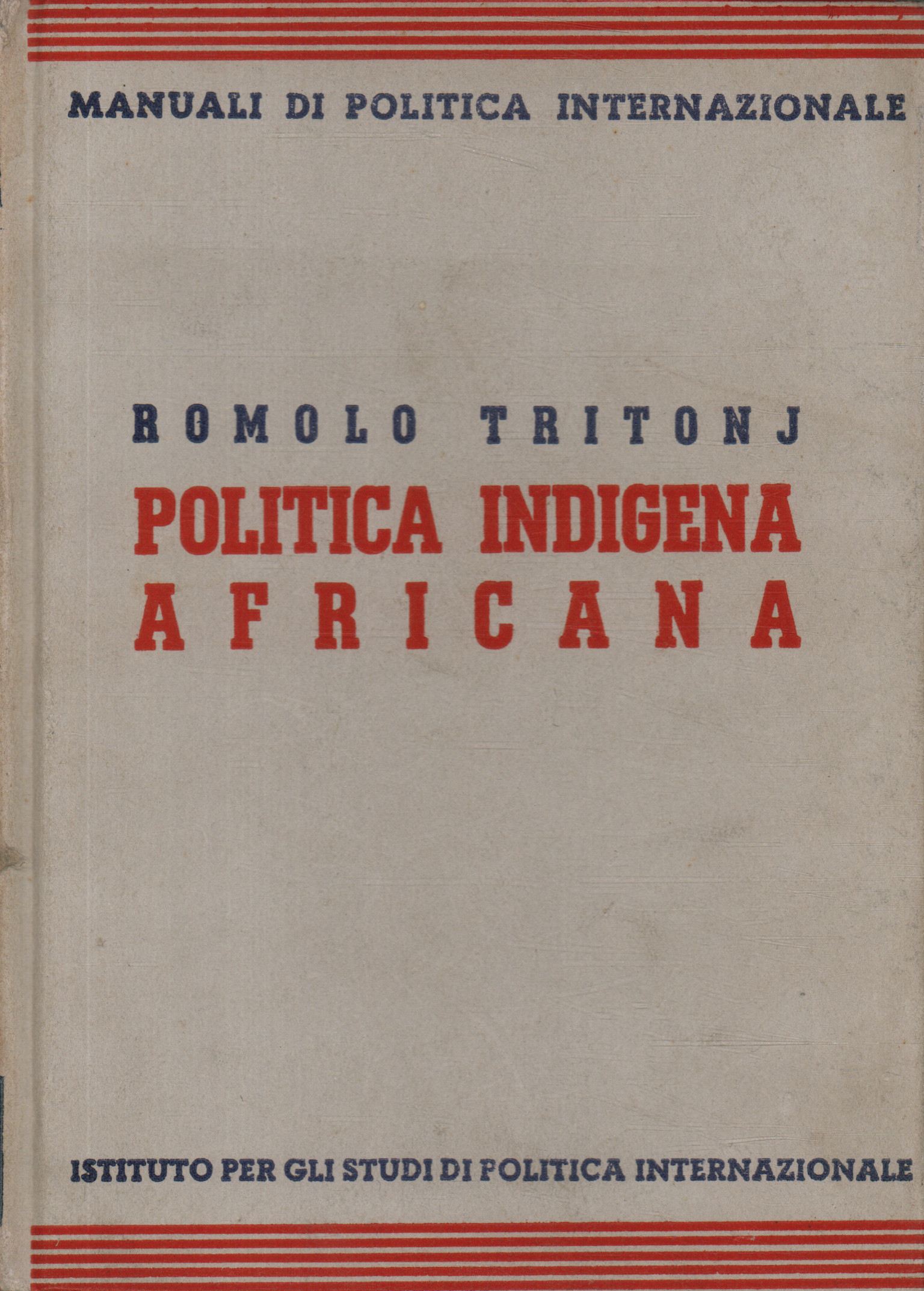 Politique indigène africaine