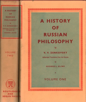 A history of russian philosophy (2 volumi )