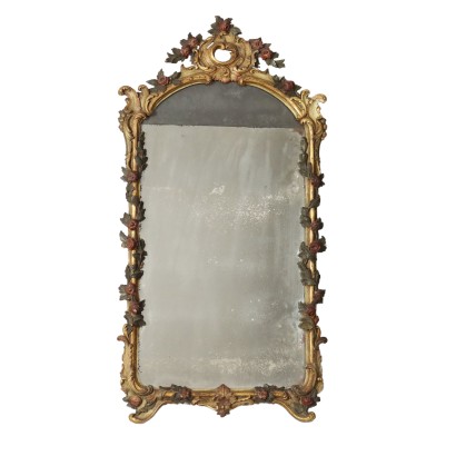 Miroir Verre Italie XIX Siècle