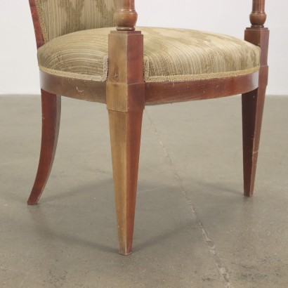 Chaise Tissu Italie Années 1950-1960