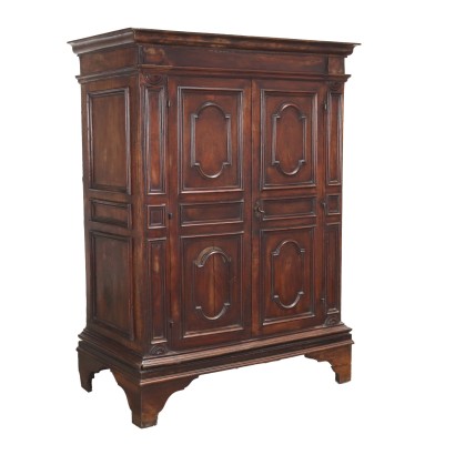 Antique Pantry Renaissance Style Walnut Italy XX Century