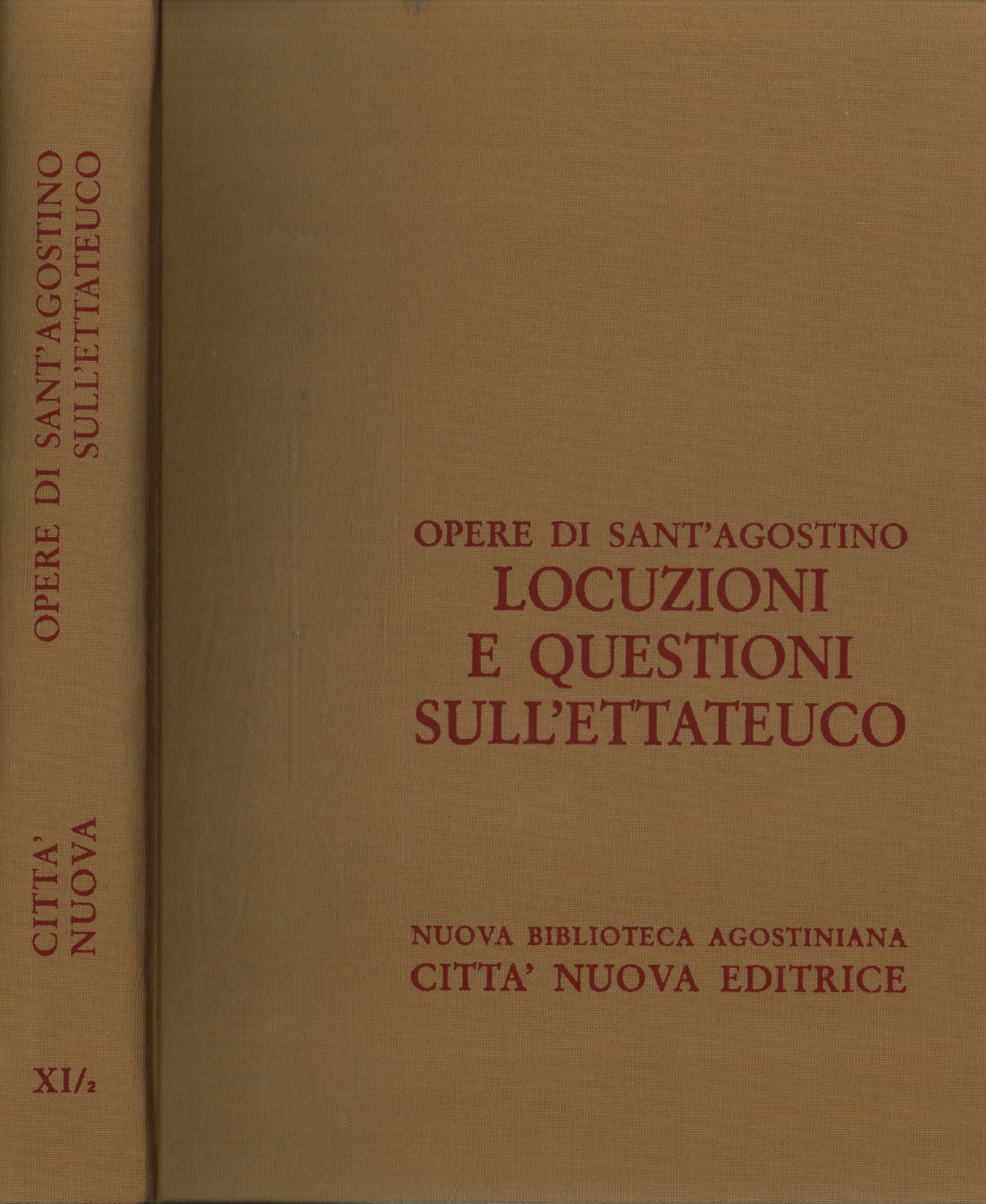 Obras de Sant'Agostino. frases