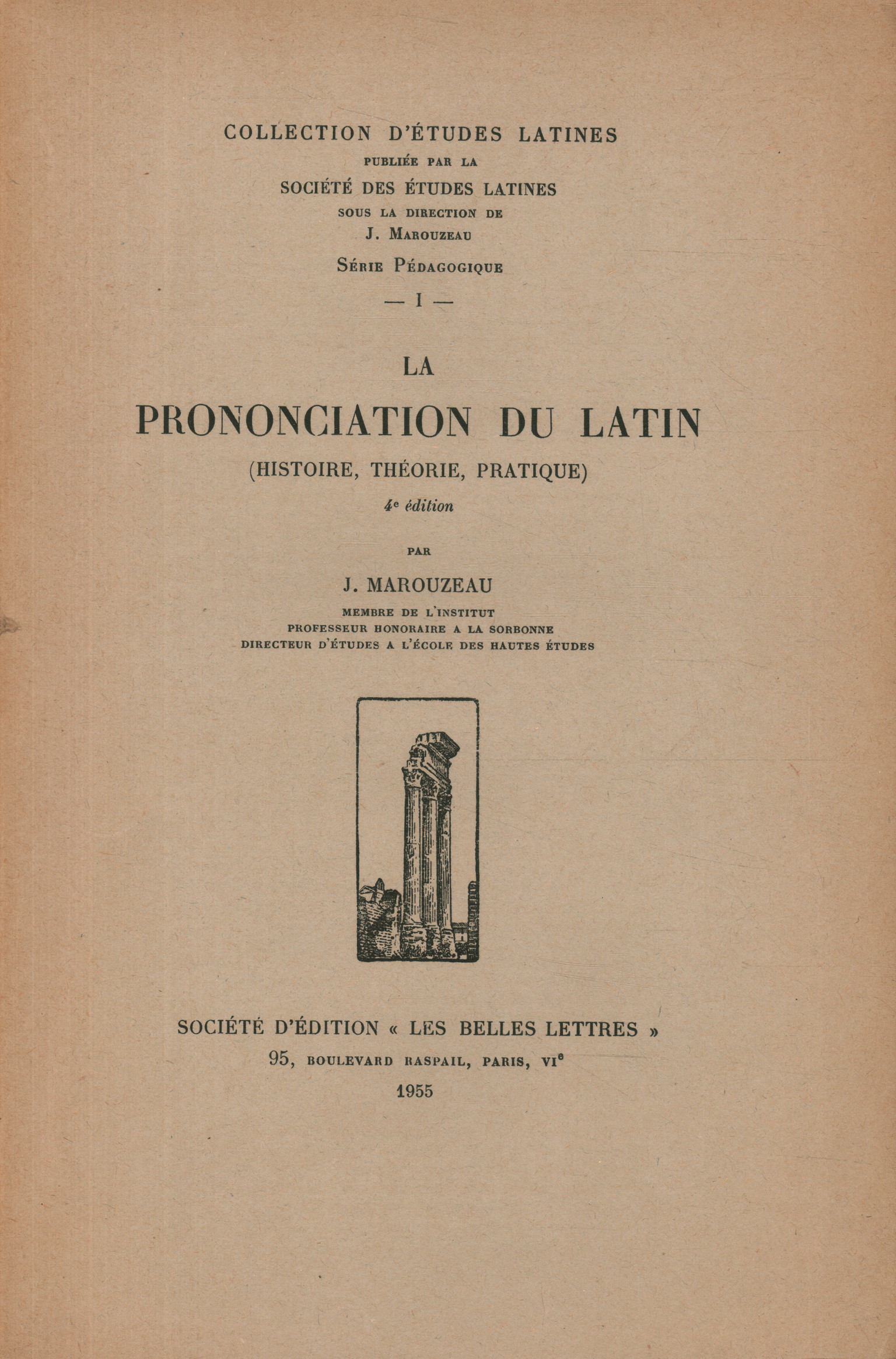 The prononciation du latin