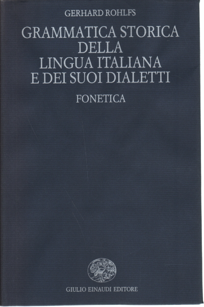 Grammaire historique de la langue italienne% 2