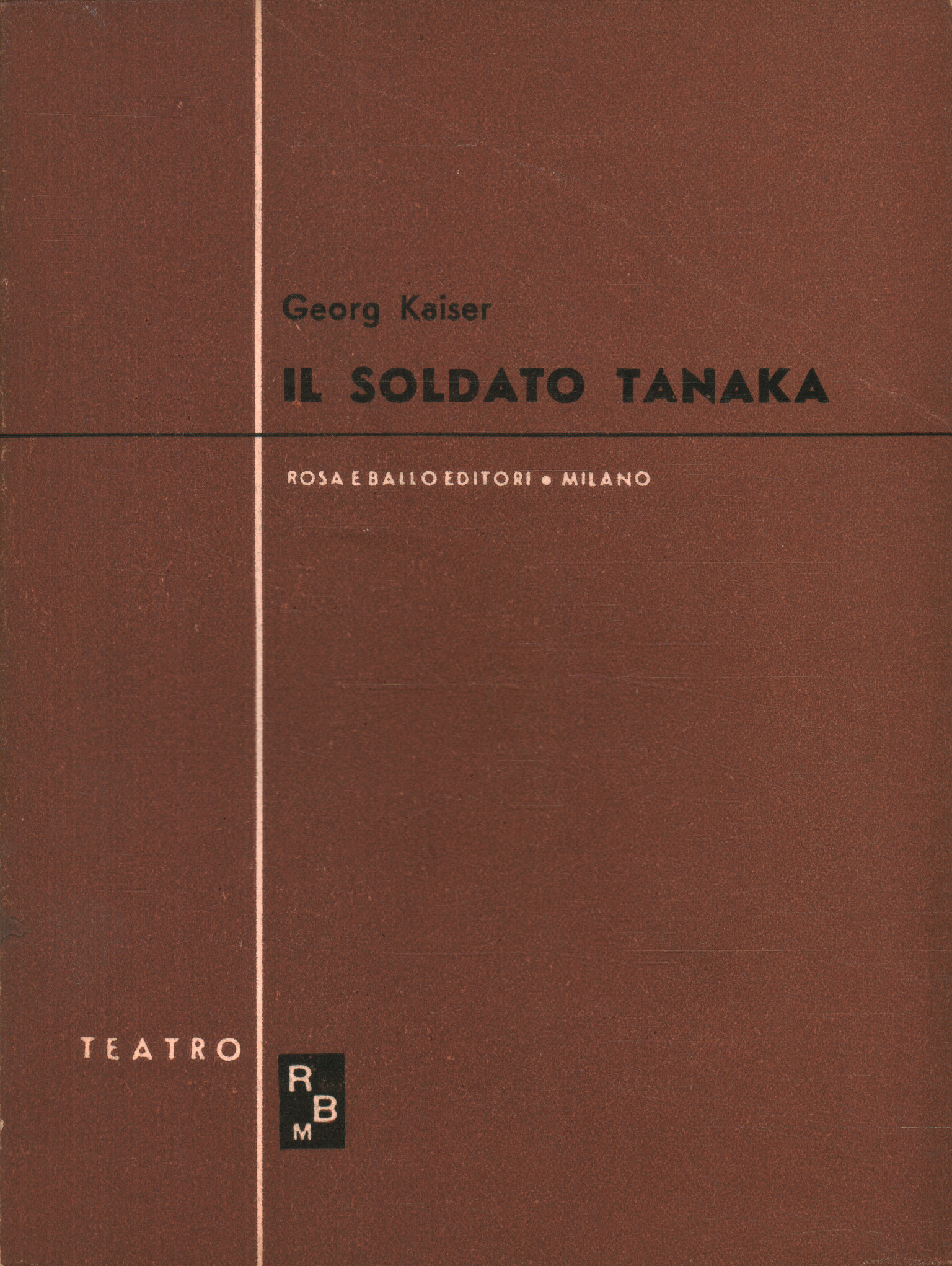 The soldier tanaka