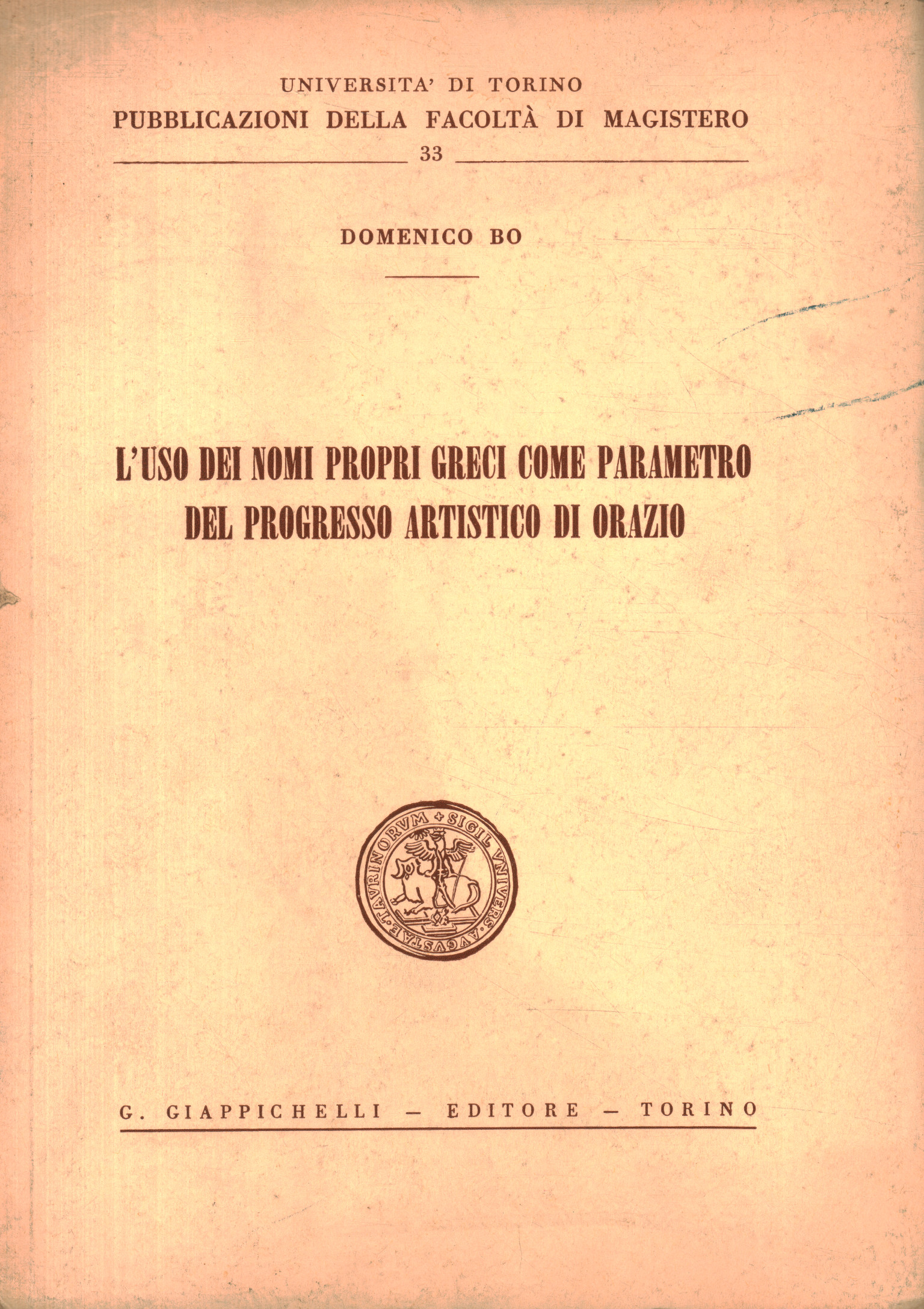 El uso de nombres propios griegos c