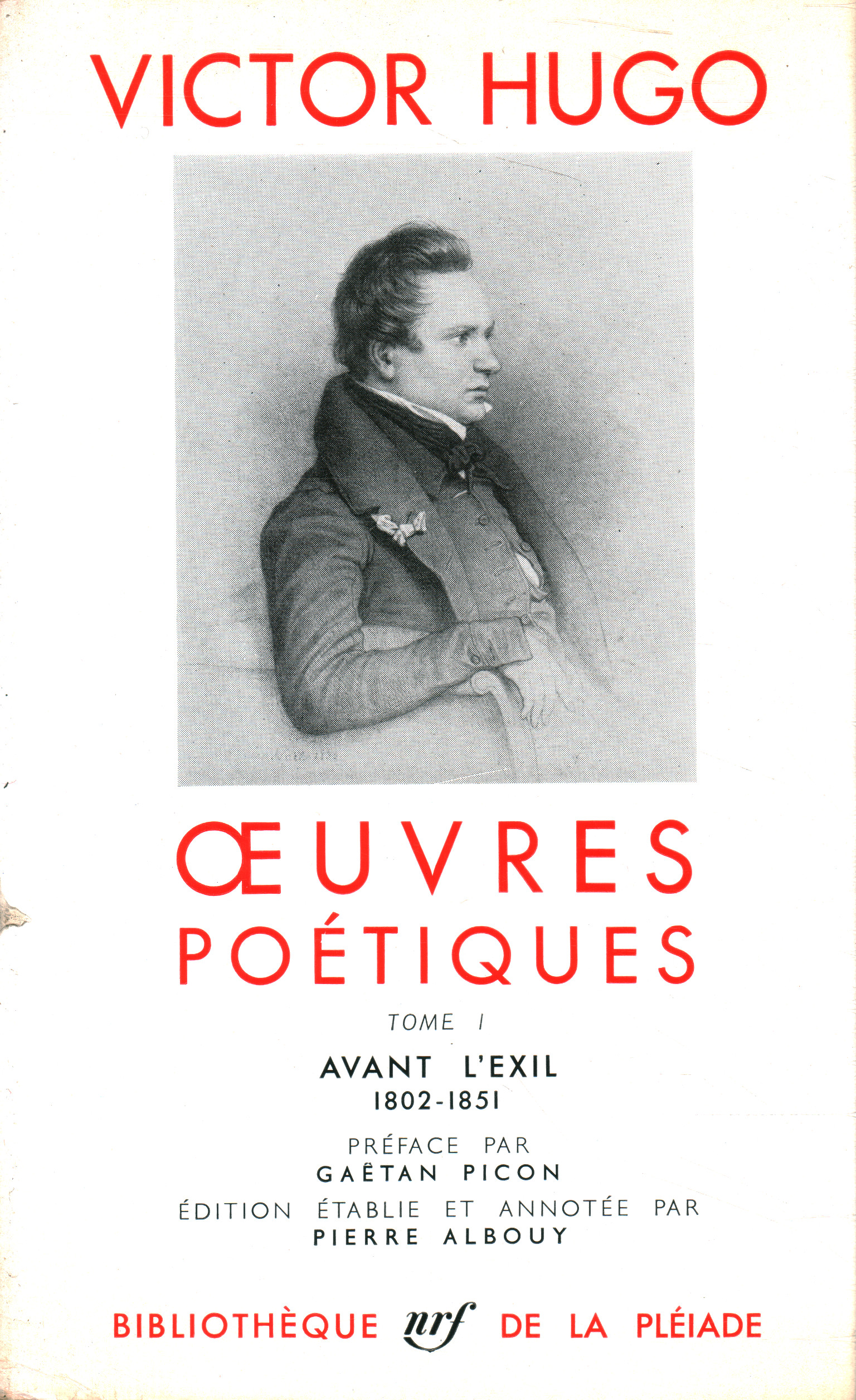 Oeuvres poétiques. Avant l'e