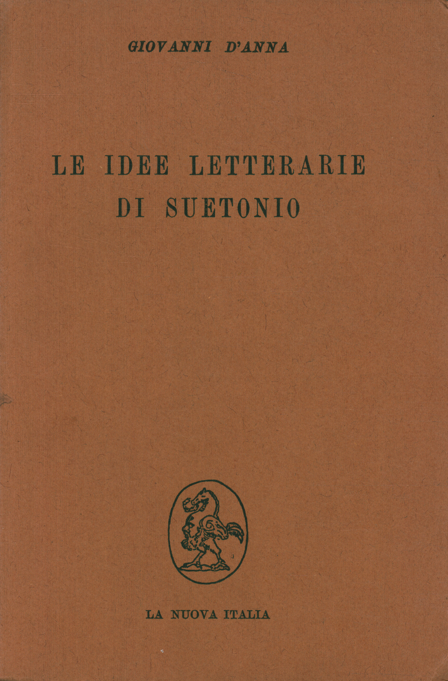 Suetonius' literary ideas
